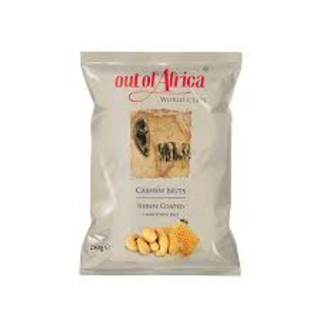 OUT OF AFRICA HONEY CASHEW 250G